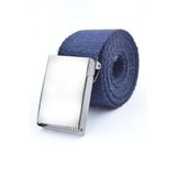 Trend Deri Erkek Lacivert Kolon Kemer 4 Cm