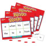 TREND ENTERPRISES: Görme Kelimeleri Seviye 1 Bingo Oyunu, Herkesin Öğrenmesi İçin Heyecan Verici Yolu, 6 Farklı Yolda Oyna, Sınıflar ve Evde Harika, 3 ila 36 Oyuncu, 5 Yaş ve Üzeri