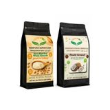 TREND FOOD Glutensiz Un Paketi | 1 Kg Badem Unu 1 Kg Hindistan Cevizi Unu | Keto, Diyet Dostu, Lifli