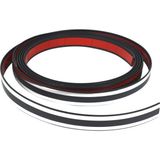 Trend Garaj Çift Şerit Krom 15 mm 3 Metre Nikelaj Şerit