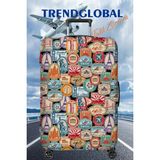 Trend Global Valiz Bavul Koruyucu Kılıfı HONOLULU - Bej - ORTA BOY