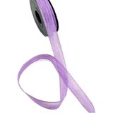 Trend Hediye Sepeti 2.5 cm 20 Metre Keten Kurdele Nopeli , Çeyiz Sandığı , Nikah Şekeri Hediyelik - Lila