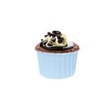 Trend Hediye Sepeti 50'li Bebe Mavisi Açık Mavi Muffin Cupcake Kalıbı Kek Kapsülü Kek Kalıbı , Airfryer Uyumlu