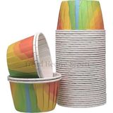 Trend Hediye Sepeti 50'li Gökkuşağı Muffin, Cupcake Kek Kalıbı , Cupcake Kağıdı, Kek Kapsülü, Airfryer Uyumlu