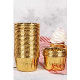 Trend Hediye Sepeti Gold Muffin Cupcake Kalıbı Kek Kapsülü 25'li