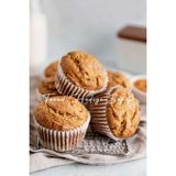 Trend Hediye Sepeti Muffin Cupcake Kağıdı, Beyaz Kağıt Muffin Kek Kalıbı Takribi 200 Adet 40x30 Mm