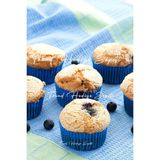 Trend Hediye Sepeti Muffin Cupcake Kek Kalıbı, Mavi Muffin Kek Kağıdı Takribi 200 Adet Mini Boy 30x20 cm