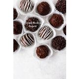 Trend Hediye Sepeti Takribi 200 Adet Küçük Boy Beyaz Truff Çikolata Kağıdı , Muffin Kek Kalıbı , Lokum Kağıdı 35x20 Mm