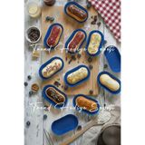 Trend Hediye Sepeti Takribi 200 Adet Mavi Ekler Kağıdı , 24X54X18H mm Baklava Sunumluk , Küçük Boy Muffin Kek Kalıbı