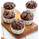 Trend Hediye Sepeti Takribi 200 Adet Orta Boy Beyaz Muffin Kek Kalıbı , Cupcake Kağıdı , Browine Kalıbı 50X30 mm