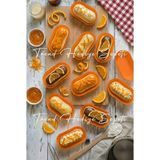 Trend Hediye Sepeti Takribi 200 Adet Turuncu Ekler Kağıdı , 24x54x18h Mm Baklava Sunumluk , Küçük Boy Muffin Kek Kalıbı