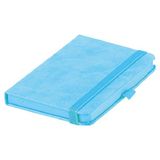 Trend Hediyelik Sayfa Kenarları Renkli Turkuaz Termoderi Kapaklı Defter 9 x 14 cm