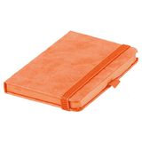 Trend Hediyelik Trend Hediyelik Sayfa Kenarları Renkli Turuncu Termoderi Kapaklı Defter 9 x 14 cm