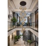 TREND KAFKAS Royal Galeri 13’lü Füme Cam Sarkıt Avize – Luxury Seri