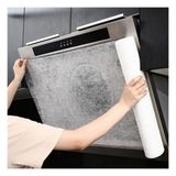 Trend Kapında 2li Yağ Emici Duman Önleyici Pratik Mutfak Davlumbaz Koruyucu Dayanıklı Yedek Filtre 45X90CM - Çok Renkli - 34x12 cm