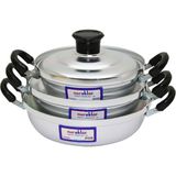 Trend Kapında 3lü Alüminyum Omlet Set No-18-20-22 - Çok Renkli - Standart