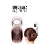 Trend Kapında Kahve Saç Filesi Görünmez 12 Adet 720099 - Belirtilmemiş