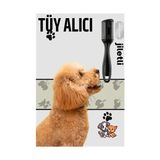 Trend Kapında Kedi ve Köpek Jiletli Tüy Alma Tarağı - Çok Renkli - 3 Adet - 170 x38