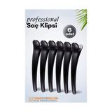Trend Kapında Kuaför Saç Klipsi - Profesyonel Toka 6 Lı Set - Belirtilmemiş