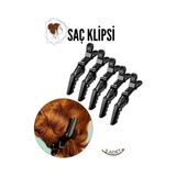 Trend Kapında Saç Pensi Saç Klipsi 5 Adet Crocodile Design - Belirtilmemiş