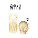 Trend Kapında Sarı Saç Filesi Görünmez 12 Adet 720100 - Belirtilmemiş