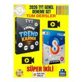 Trend Karma Tyt 4 Genel Deneme Sınavı+Altın Karma 2026 Tyt Tüm Dersler 8 Farklı Deneme