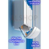 Trend Kent Ayarlanabilir Duvar Tipi Klima Hava Yönlendirici Klima Siperliği Klima Çarpmaması Için Aparat