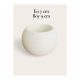 Trend KenT El Yapımı Beton Saksı , Kaktüs,Sukulent Bitki Saksısı Hediyelik Aranjman İçin Uygun