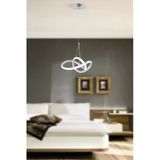 Trend Kitchen Festina Modern Krom Sarkıt Led Avize Beyaz Power Led'li Salon, Mutfak, Oda, Hol Aydınlatma