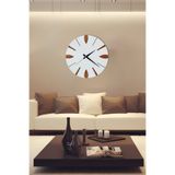 Trend Kitchen Mavron Modern Dekoratif Tasarım Sessiz Mekanizmalı Duvar Saati