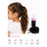 Trend Mixs Mini Lastik Toka Seti Kopmaz Saç Lastiği Bebek Çocuk Örgü Tokası