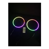 TREND Pixel Kayar Led Midrange Kapağı 1 Takım 20 CM 2 ADET Pixel Kayar Led Kapak + Kumanda Modül