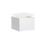 Trend Pleksi Beyaz Kapaklı Çok Amaçlı Saklama Kutusu (20CM x 15CM x 10CM)