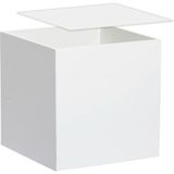 Trend Pleksi Beyaz Kapaklı Çok Amaçlı Saklama Kutusu (20CM x 20CM x 15CM)