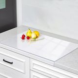Trend Pleksi Mutfak Kesme Tablası ( 40 Cm X 25 Cm Şeffaf)