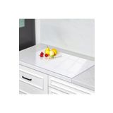 Trend Pleksi Mutfak Kesme Tablası (40cm x 25cm Şeffaf)