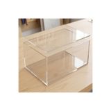 Trend Pleksi Şeffaf Kapaklı Çok Amaçlı Saklama Kutusu (20CM x 15CM x 10CM)