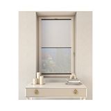Trend Stor Perde Beyaz Gece-gündüz Plise Çiftli Sistem Pvc - Cam Balkon Perdesi - Ofis Perdesi - Salon Perdesi Bej