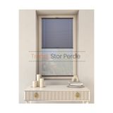 TREND STOR PERDE Gece-Gündüz Plise Çiftli Sistem PVC - Cam Balkon Perdesi - Ofis Perdesi - Salon Perdesi