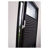 Trend Stor Perde Plise Black Out Katlanır Cam Balkon Perdesi 4 Renk - Ofis Perdesi - Mutfak Perdesi - Salon Perdesi Beyaz