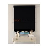 Trend Stor Perde Siyah Stor Boncuklu Zebra Stor Güneşlik Perde Opak Siyah