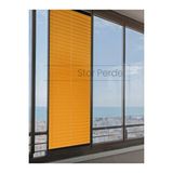 Trend Stor Perde Turuncu Plise Katlanır Cam Balkon Perdesi - Ofis Perdesi - Salon Perdesi - 002 Truncu