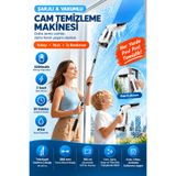 Trend Store Şarjlı Cam Silme Makinesi Vakumlu Cam Temizleme Makinesi Cam Silecek Pencere Ayna Araç Camı Temizleyici