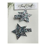 Trend Toka Glitter Payet Pullu Yıldız 2’Li Klips Toka