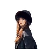 Trend, Viral Beyaz Rus Kalpak Şapka, Rus Kalpak, Tüylü Kalpak (Siyah, standart)