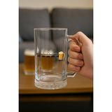 Trend Yankı Bira Bardağı (Günler) - Şeffaf