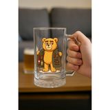 Trend Yankı Bira Bardağı (Teddy Gizli) - Şeffaf