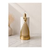 TrendBanyoMutfak Dekoratif Metal Kağıt Rulo Havluluk | Gold Renk Mutfak & Banyo Tezgah Üstü Organizer