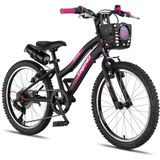 Trendbike Mistral L 20 Jant Vites Siyah-Fuşya 20.411-S-F Kız Çocuk Bisikleti