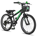 Trendbike Mistral M 20 Jant Vitesli Siyah-Neon Yeşil 20.410-S-NY Çocuk Bisikleti